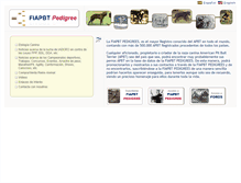 Tablet Screenshot of fiapbtpedigree.com
